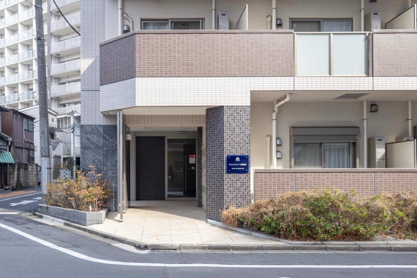 شقة Crest Court Kagurazaka طوكيو المظهر الخارجي الصورة